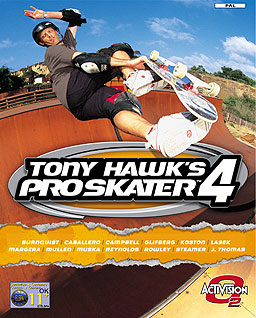 Tony Hawk's Pro Skater 4 Cover